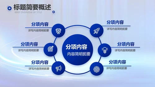 蓝色数字化工厂建设方案动态PPT
