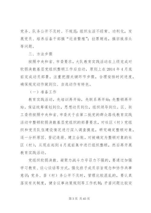 开展教育实践活动的实施方案.docx