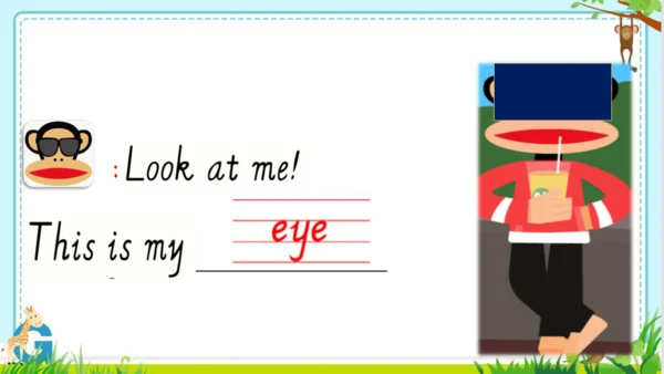 Unit3 Look at me Part A Let’s learn  课件(共43张PPT)