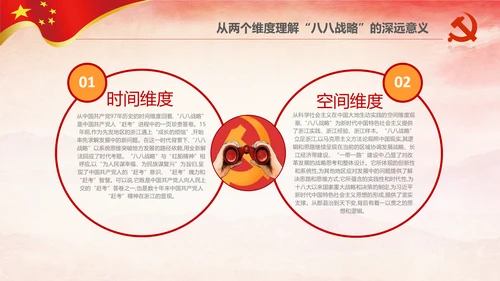 八八战略八个优势八项举措学习解读PPT