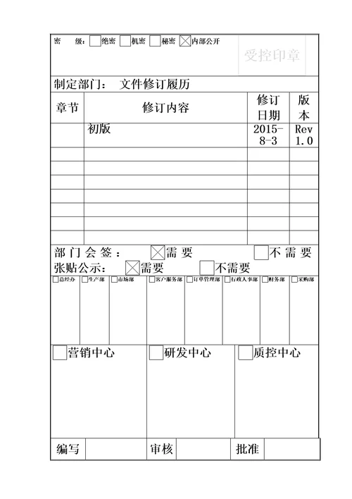 房屋租赁管理制度