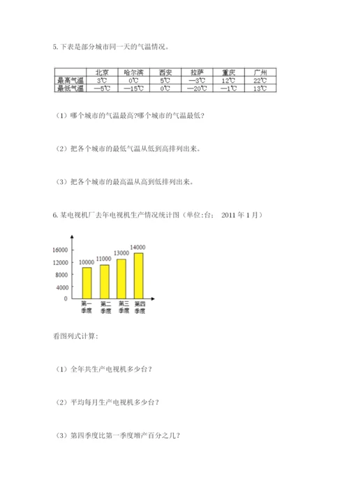 沪教版小学六年级下册数学期末综合素养测试卷（培优b卷）.docx