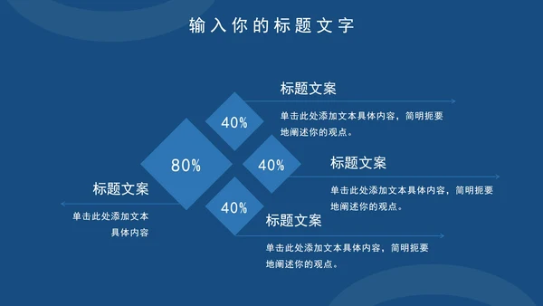 蓝色简约学生实践报告PPT模板