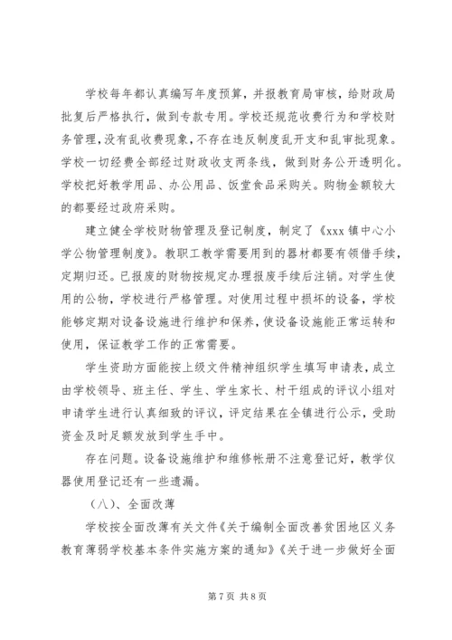 学校常规管理回头看自查报告.docx