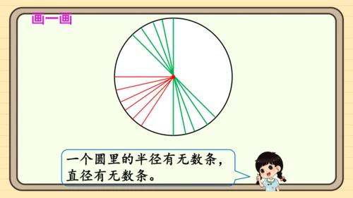 人教版六上第五单元第1课时  圆的认识 课件