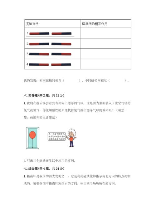 教科版二年级下册科学知识点期末测试卷附答案【巩固】.docx