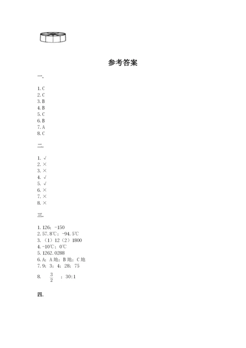 河南省平顶山市六年级下册数学期末测试卷精品（模拟题）.docx