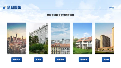 物业公司宣传介绍通用PPT模板