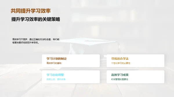 升学之路, 高效学习