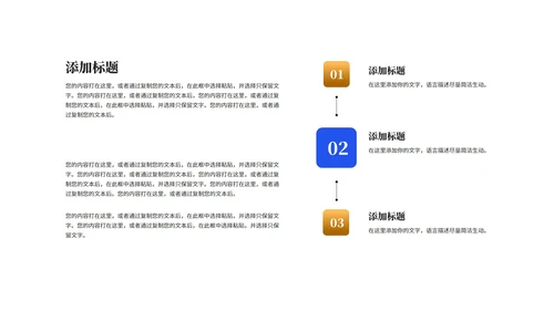 深蓝商务风城市员工工作总结汇报PPT模板