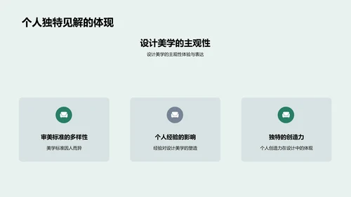 设计美学答辩报告PPT模板