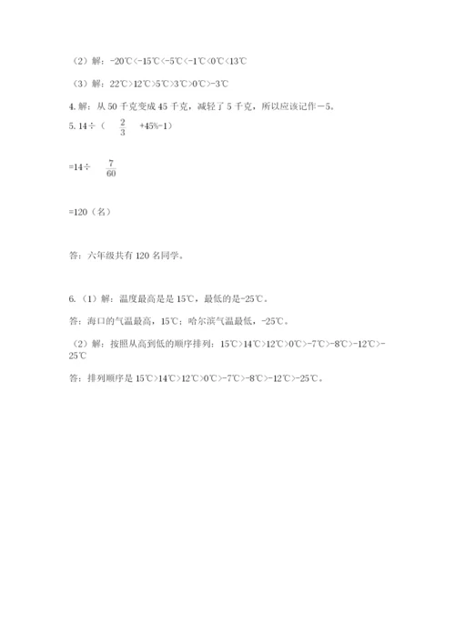 小学毕业班数学检测卷精品【名师系列】.docx