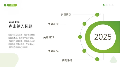 绿色渐变实用新媒体运营报告PPT模板