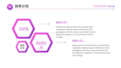 紫色神秘商业项目计划书通用PPT模板