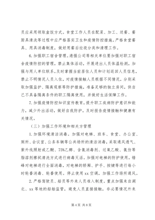 集团公司XX年复工方案范文.docx