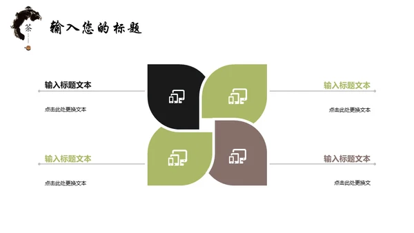 茶产品宣传通用PPT模板