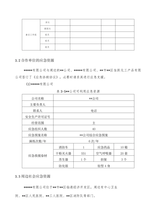 公司生产安全事故应急资源调查报告.docx