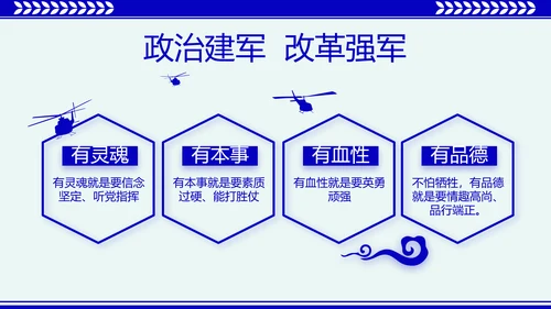 蓝色大气公安派出所年终工作总结动态PPT模板
