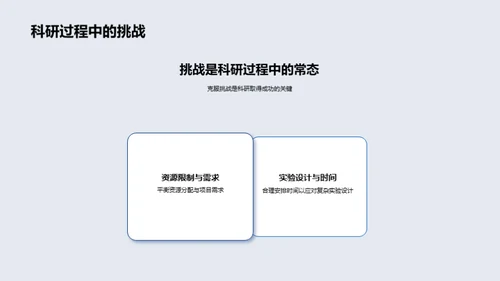 科研探秘之旅