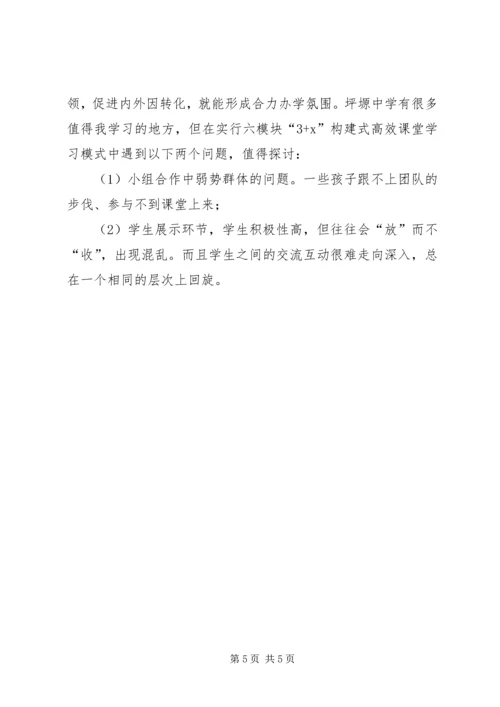 坪塬初级中学参观学习心得体会.docx