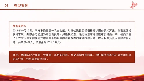 廉洁教育党课违反廉洁纪律案例警示PPT课件