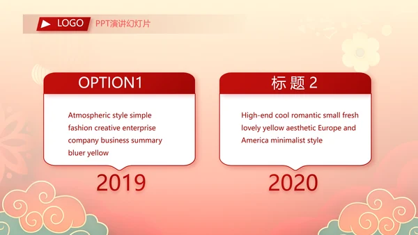 2022迎新晚会年终工作总结新年计划PPT