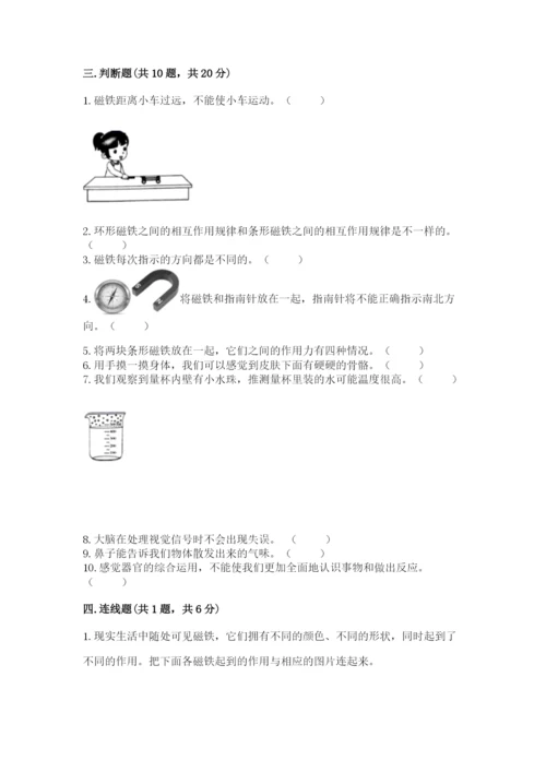 教科版小学科学二年级下册 期末测试卷及参考答案（考试直接用）.docx