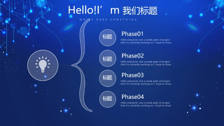 蓝色科技感新起航筑梦未来年终工作总结汇报PPT动态模板