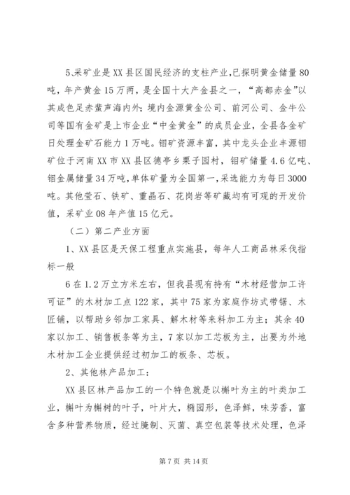 产业发展座谈会上市长讲话.docx