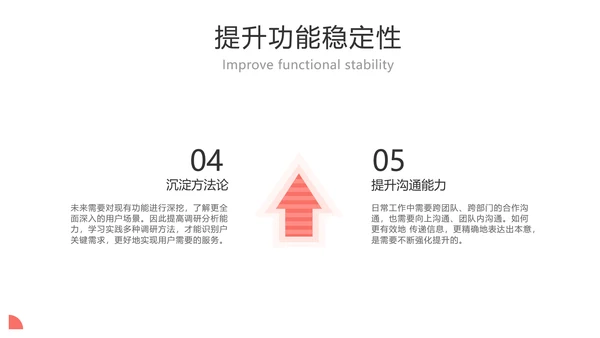 简约风产品经理职级晋升PPT模板