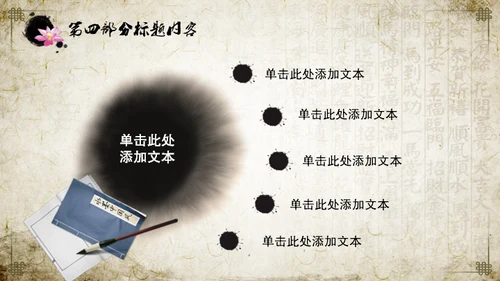 中医中药中国风国学文化通用PPT模板