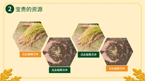 珍惜粮食勤俭节约主题班会通用PPT模板