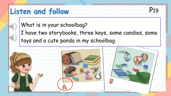 Unit 2 My schoolbag Part B Read and write 课件 （共18张