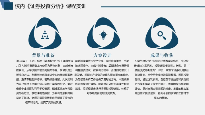 会计学专业大学生职业生涯规划大学生生涯发展展示PPT模版