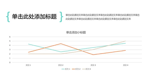 青橙色简约风年中述职PPT模板