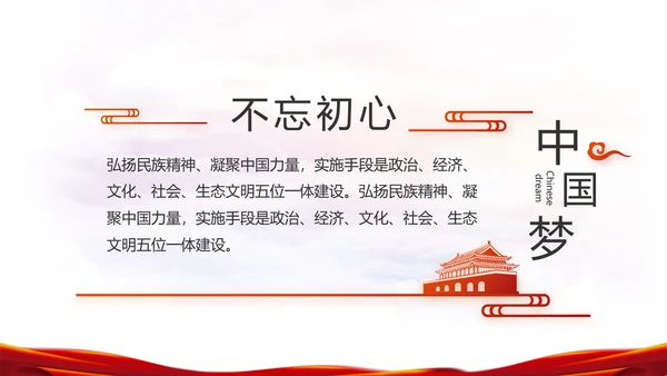 红色党建政协工作报告党课动态PPT