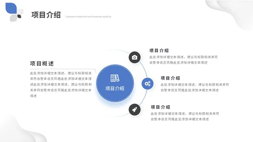 简约微粒体商业计划书公司介绍产品介绍企业宣传ppt模板