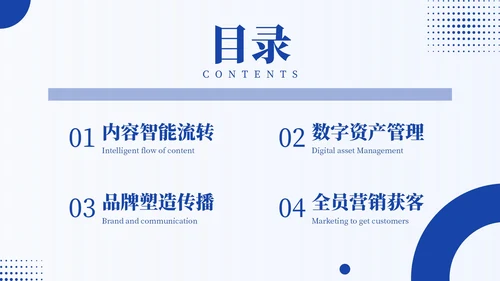 深蓝色系医疗保健加盟市场推广计划书PPT模版