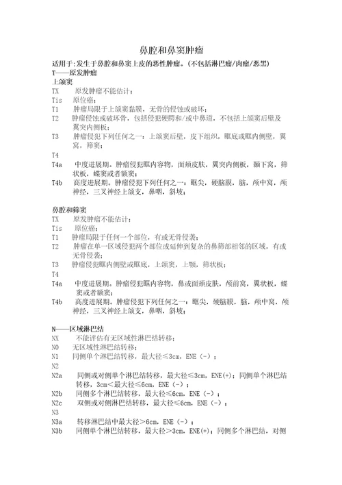 常见肿瘤AJCC分期手册第八版中文版共89页