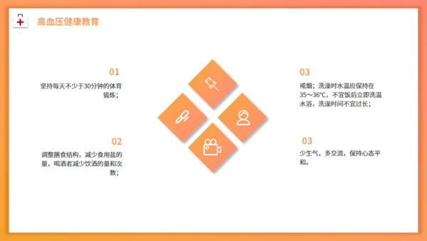 全国高血压日防法知识通用PPT模板