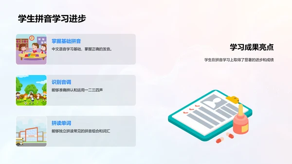 拼音学习总结PPT模板