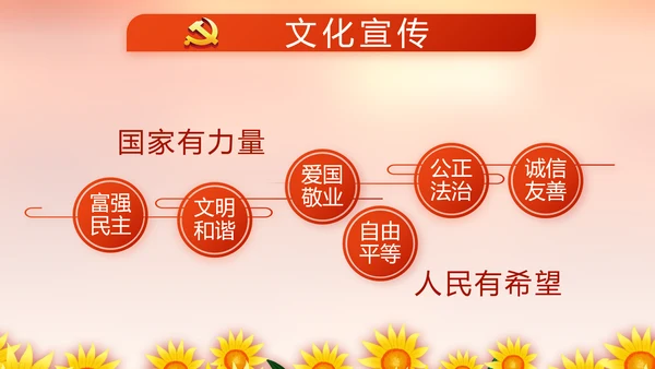 红色小学生少先队活动动态PPT模板