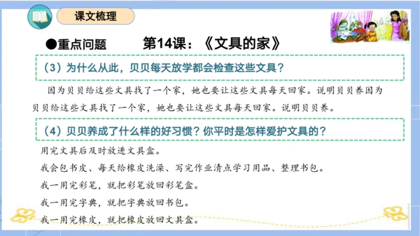 统编版一年级语文下学期期末核心考点集训第七单元（复习课件）