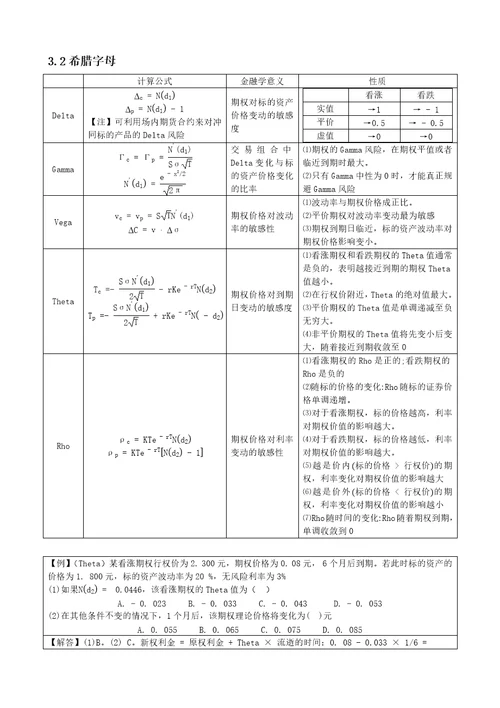 期货及衍生品分析与应用笔记