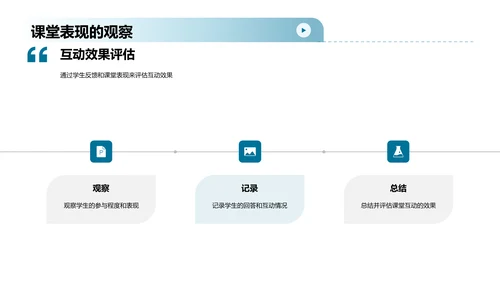 高效课堂互动教学