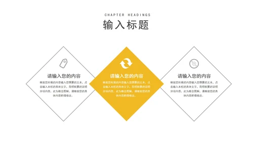 简约风几何个人年终述职报告PPT模板