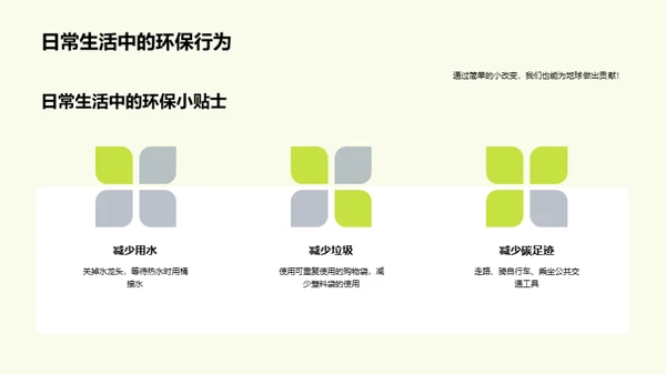 地理智慧，绿色家园