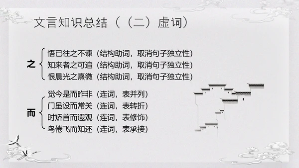 浅色古风归去来兮辞并序高一语文下册PPT课件PPT模板宣传P
