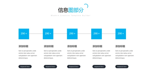 蓝色干净简洁设计公司简介商务PPT模板