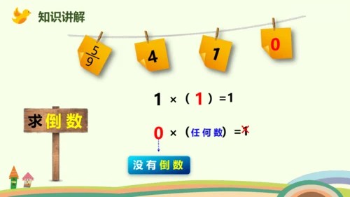 人教版数学六年级上册3.1  倒数的认识课件(共17张PPT)